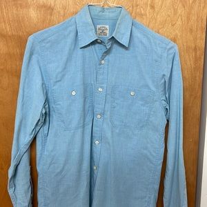 J Crew 100% Cotton Casual Dress Shirt
